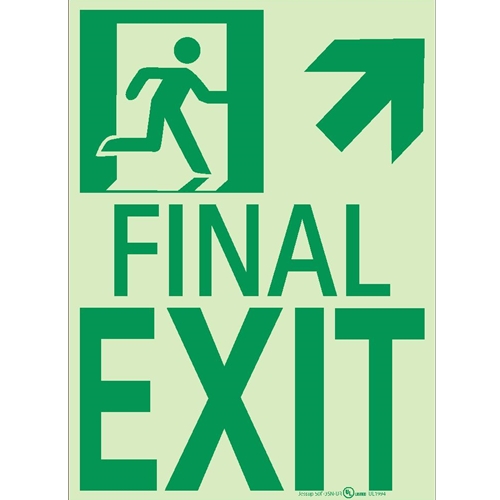 Final Exit Sign (50F-3SN-UR)
