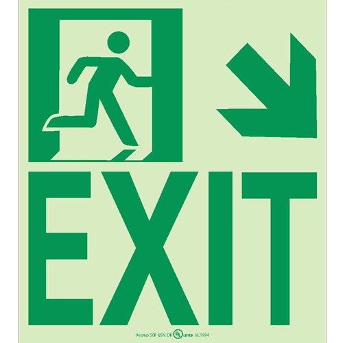 Exit Sign (50F-6SN-DR)