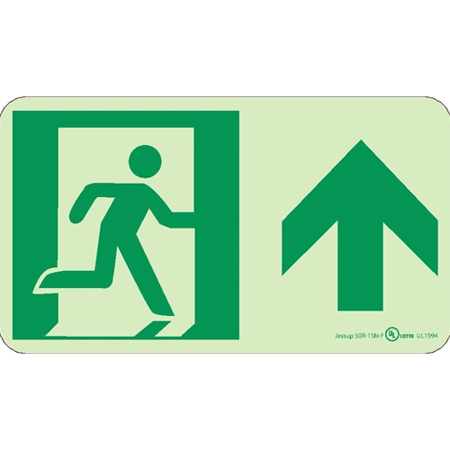 Glo Brite Forward Arrow Egress Sign (50R-1SN-F)