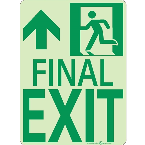 Final Exit Sign (50R-3SN-L)