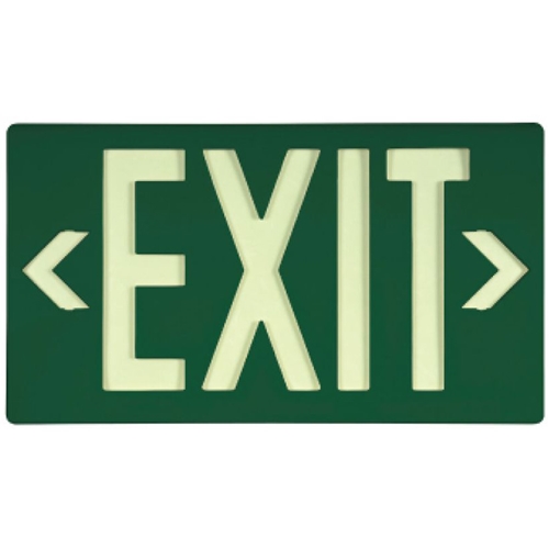 Glo Brite® Eco Exit Sign Green (7042100B)