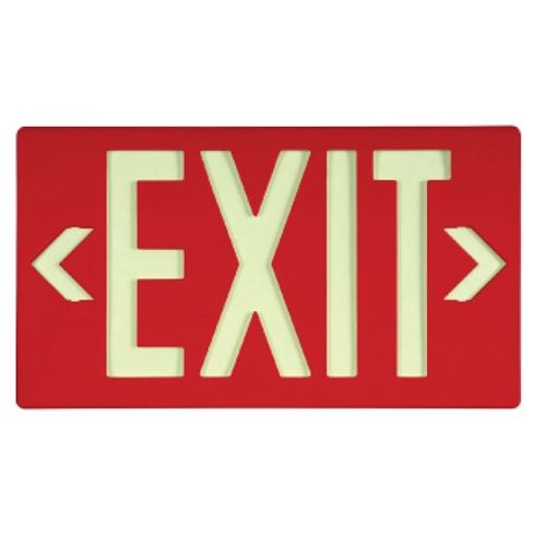 Red Exit Sign (7052B)