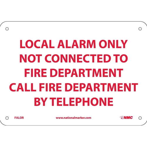 Fire Alarm Safety Sign (FALOR)