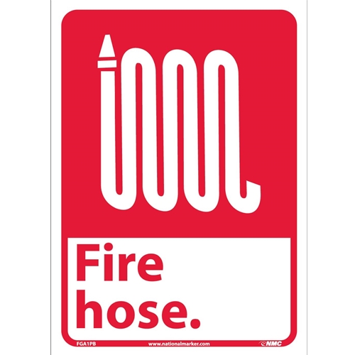 Fire Hose Sign (FGA1PB)