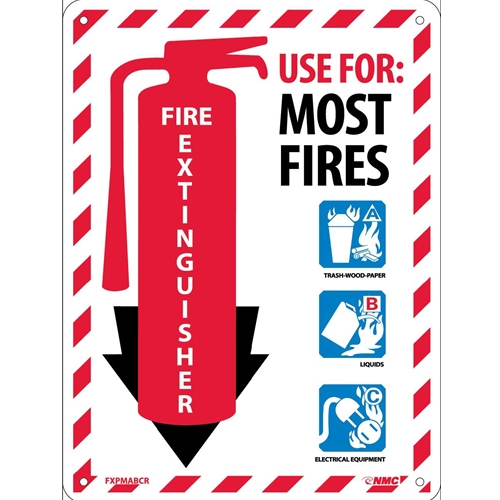 Fire Extinguisher Sign (FXPMABCR)
