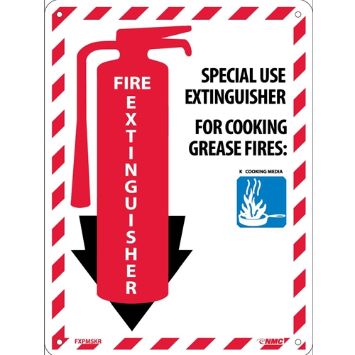 Special Use Extinguisher Sign (FXPMSKR)