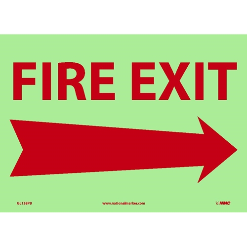 Fire Exit Sign (GL138PB)