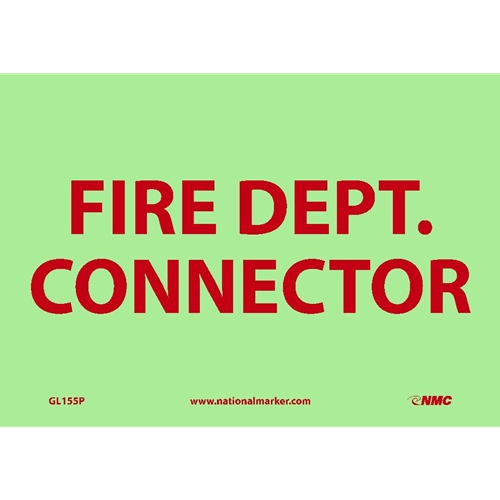 Fire Dept. Connector Sign (GL155P)