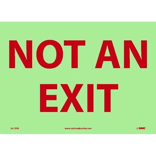 Not An Exit Sign (GL15PB)