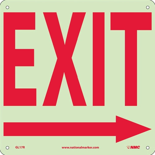 Exit Sign (GL17R)