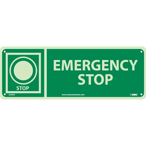 Emergency Stop Sign (GL305R)
