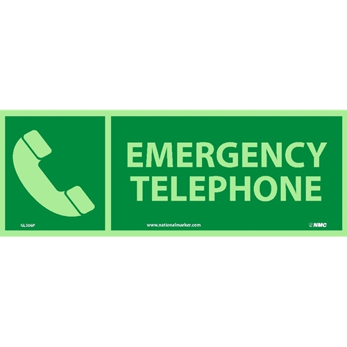 Emergency Telephone Sign (GL306P)