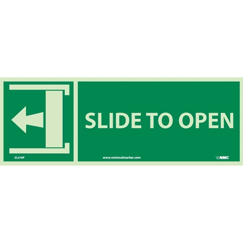 Slide To Open Sign (GL318P)