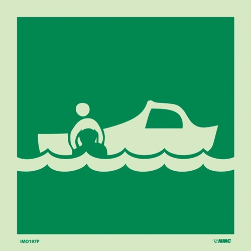 International Marine Organization Rescue Boat Sign (IMO197P)