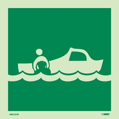 International Marine Organization Rescue Boat Sign (IMO197R)