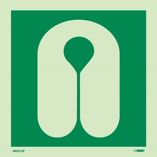 International Marine Organization Life Jacket Sign (IMO212P)