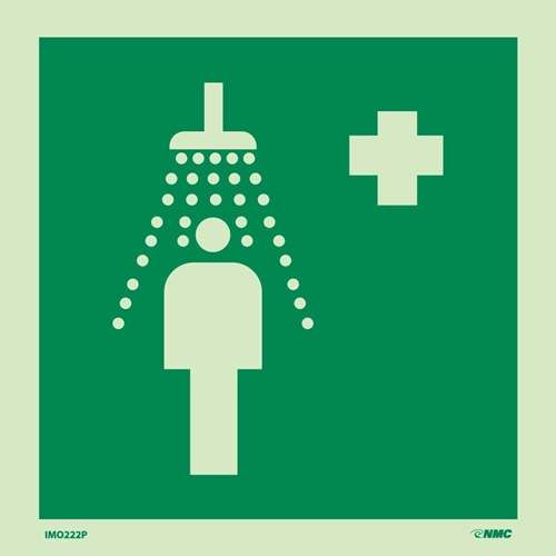 Imo Emergency Shower Sign (IMO222P)
