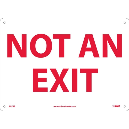 Not An Exit Sign (M27AB)