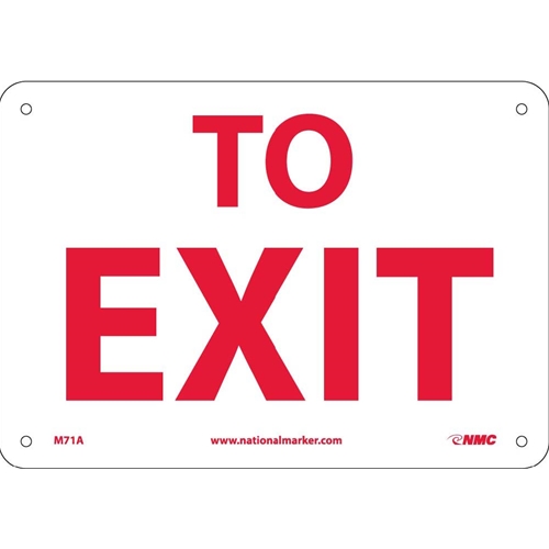 To Exit Sign (M71A)