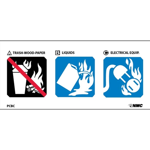 Special Use Extinguisher Sign (PCBC)