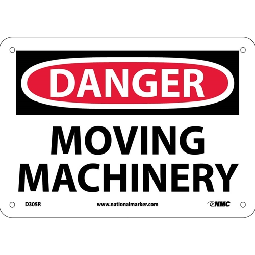 Danger Moving Machinery Sign (D305R)