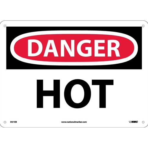 Danger Hot Sign (D51EB)