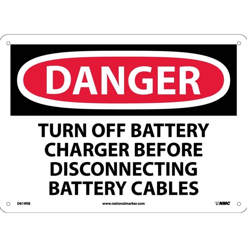 Danger Electrical Protection Sign (D619RB)