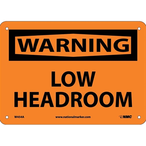 Warning Low Headroom Sign (W454A)