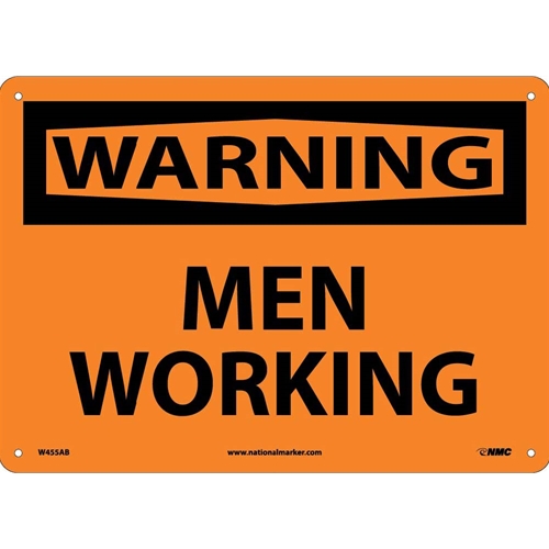 Warning Men Working Sign (W455AB)