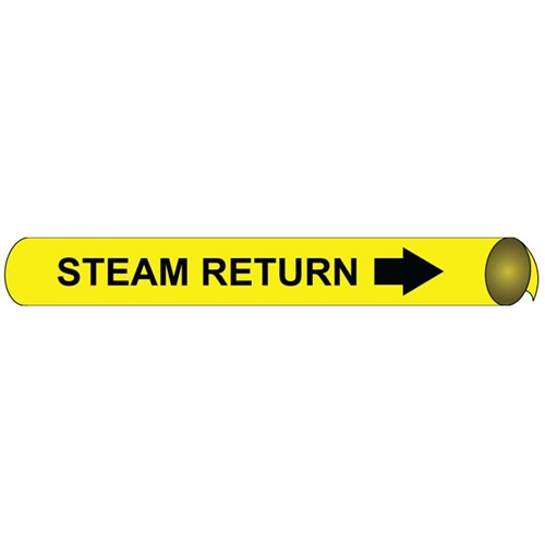 Steam Return Precoiled/Strap-On Pipe Marker (A4098)