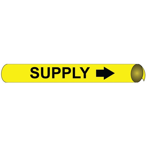 Supply  Precoiled/Strap-On Pipe Marker (A4102)
