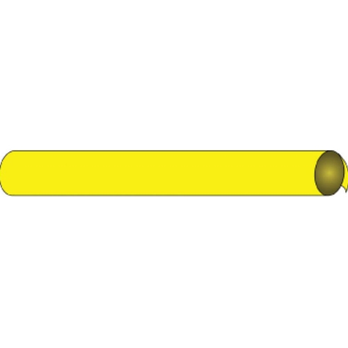 Blank Yellow Precoiled/Strap-On Pipe Marker (A6002)