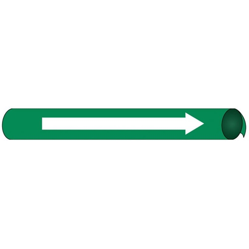 Direction Arrow Precoiled/Strap-On Pipe Marker (B4116)