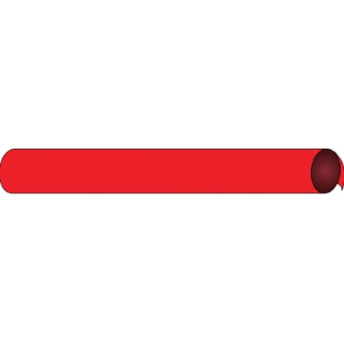 Blank Red Precoiled/Strap-On Pipe Marker (B6001)
