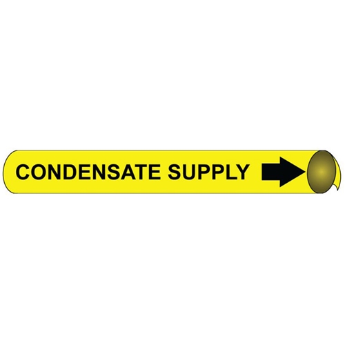 Condensate Supply Precoiled/Strap-On Pipe Marker (C4027)