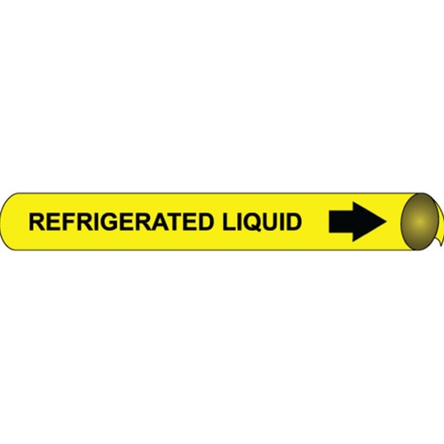 Refrigerated Liquid Precoiled/Strap-On Pipe Marker (D4089)