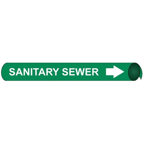 Sanitary Seward Precoiled/Strap-On Pipe Marker (D4094)