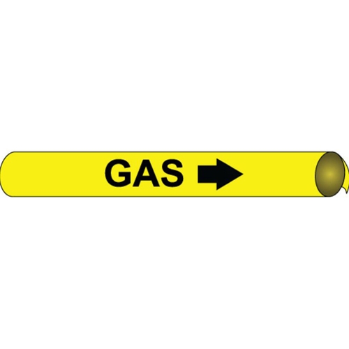 Fuel Oil Return Precoiled/Strap-On Pipe Marker (E4049)