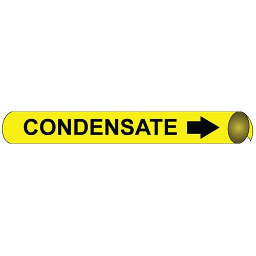 Condensate Precoiled/Strap-On Pipe Marker (E4024)