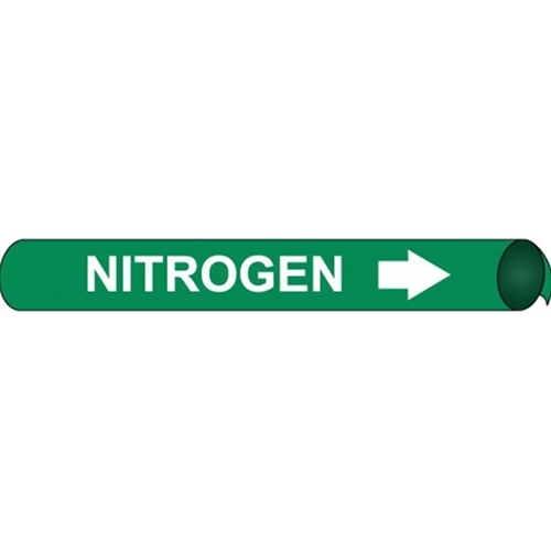 Nitrogen Precoiled/Strap-On Pipe Marker (E4074)