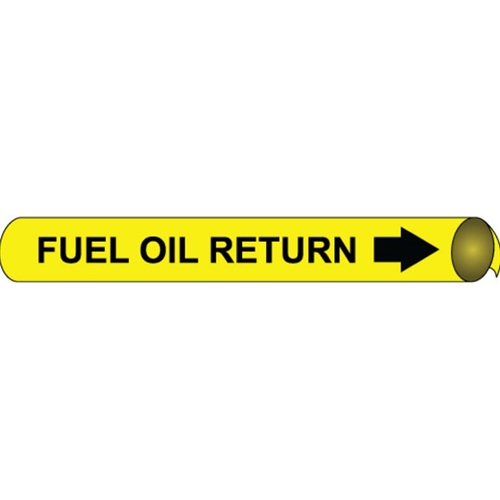 Fuel Gas Precoiled/Strap-On Pipe Marker (F4047)