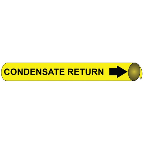 Condensate Return Precoiled/Strap-On Pipe Marker (G4026)