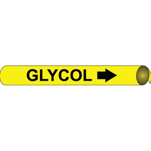 Fuel Oil Supply Precoiled/Strap-On Pipe Marker (G4050)