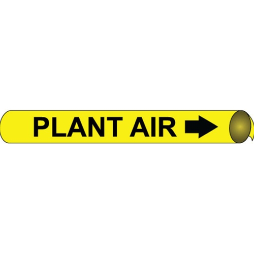 Plant Air Precoiled/Strap-On Pipe Marker (G4081)