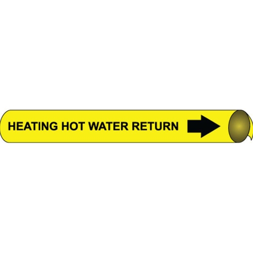 Gas Precoiled/Strap-On Pipe Marker (H4051)