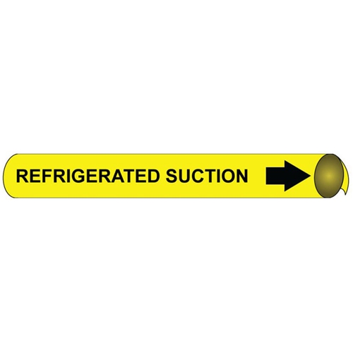 Refrigerated Suction Precoiled/Strap-On Pipe Marker (H4090)