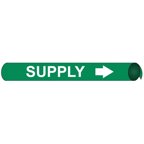 Supply  Precoiled/Strap-On Pipe Marker (H4103)