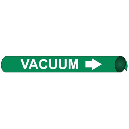 Vacuum Precoiled/Strap-On Pipe Marker (H4108)