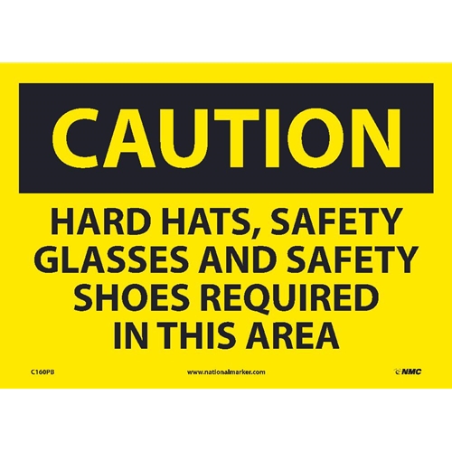 Caution Multi Protection Required Safety Sign (C160PB)