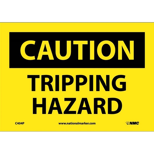 Caution Tripping Hazard Sign (C404P)